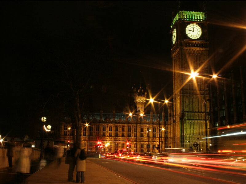 Big Ben at night