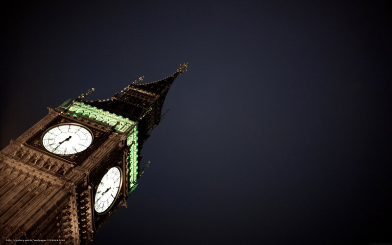 Big Ben at night