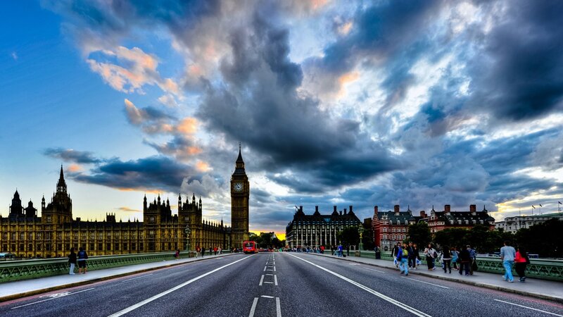 Big Ben at sunset