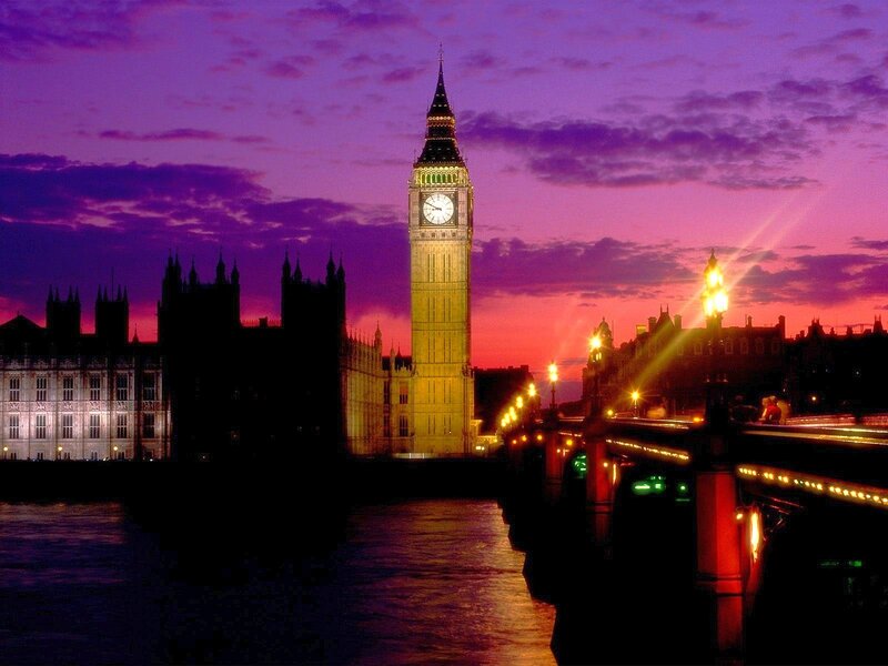 Big Ben at sunset