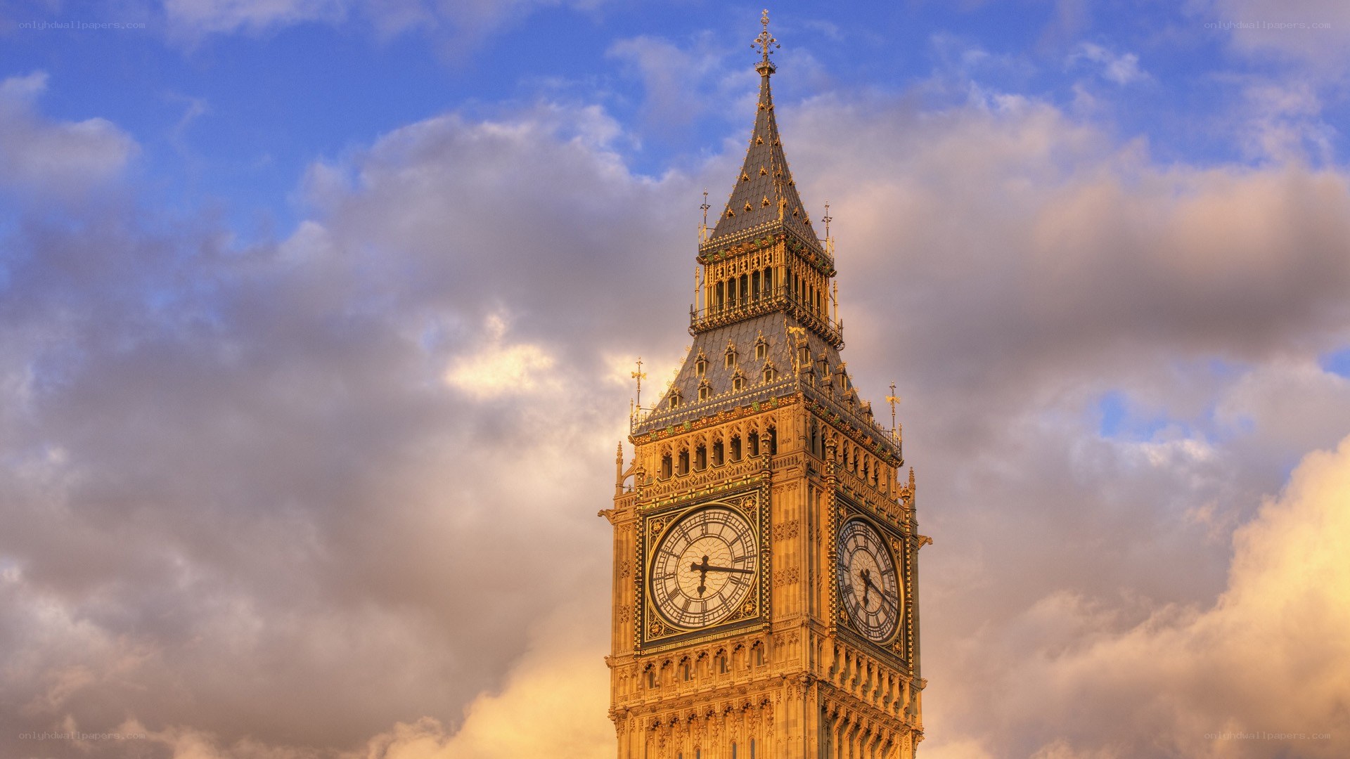 Big Ben at sunset