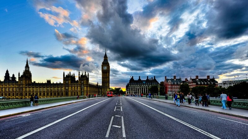 Big Ben at sunset