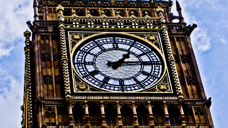 Big Ben clock face