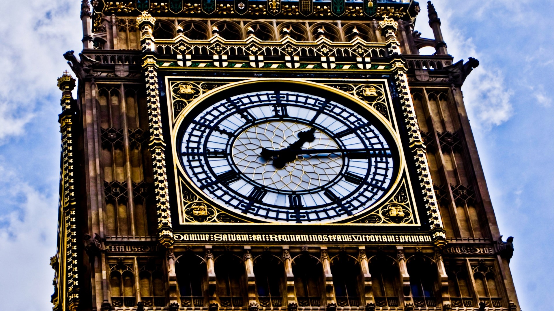 Big Ben clock face