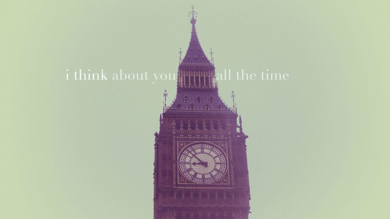 Big Ben with text overlay