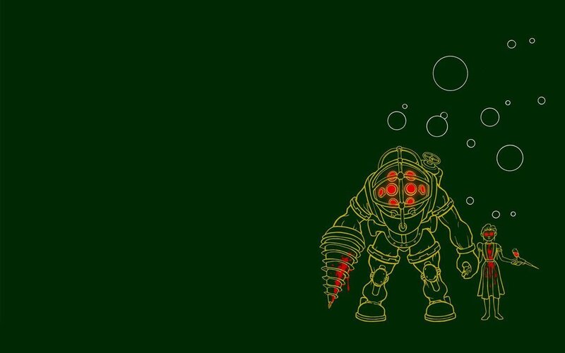 Big Daddy and Little Girl — Green, Dramatic
