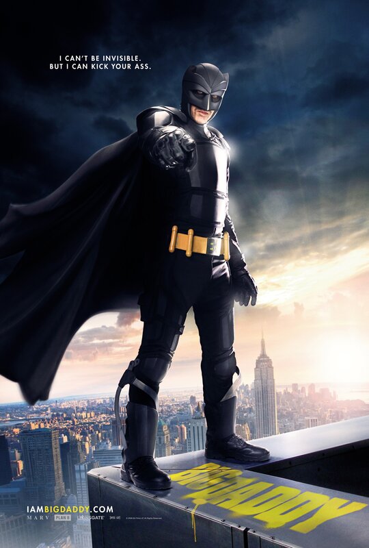 Big Daddy superhero poster