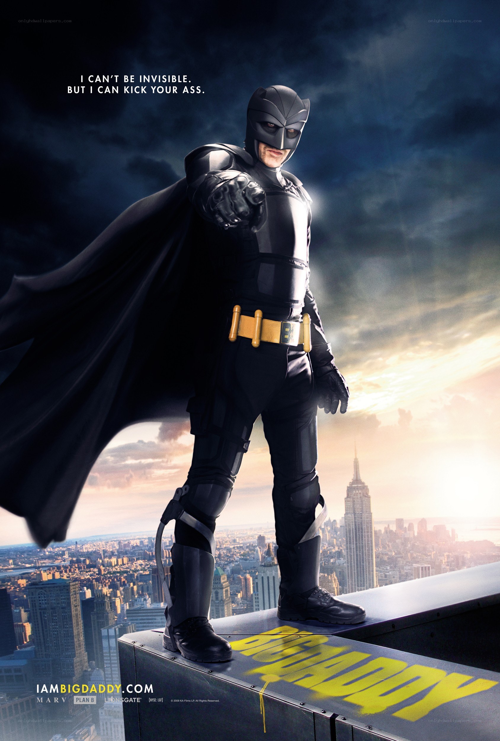 Big Daddy superhero poster