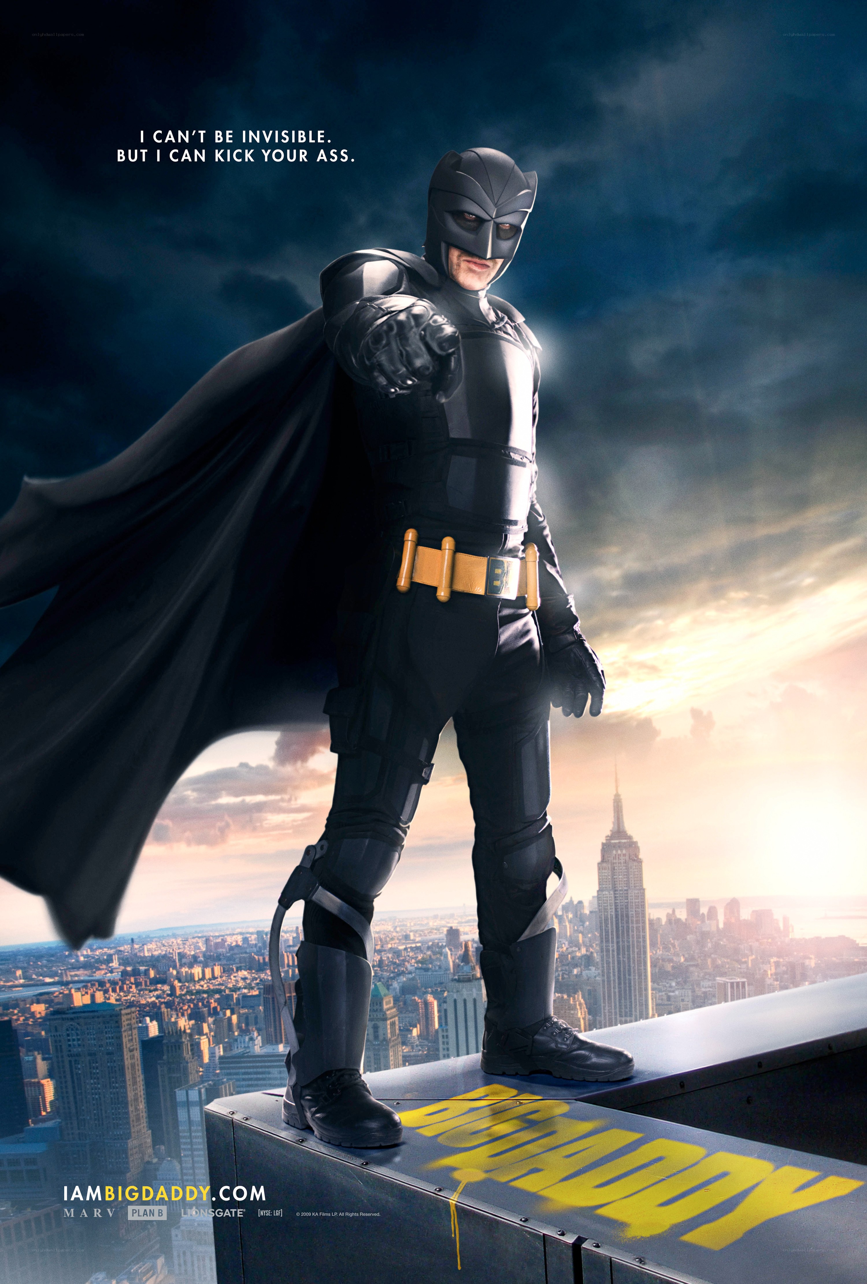 Big Daddy superhero poster