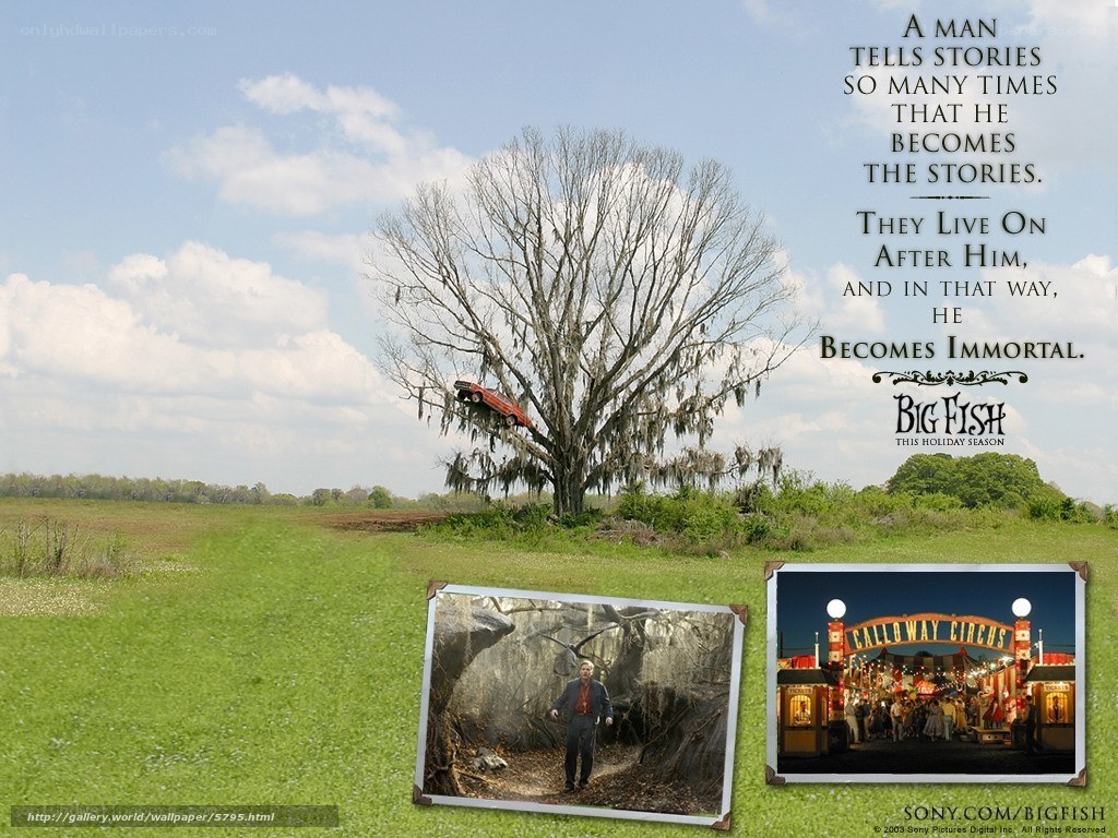 Big Fish movie poster