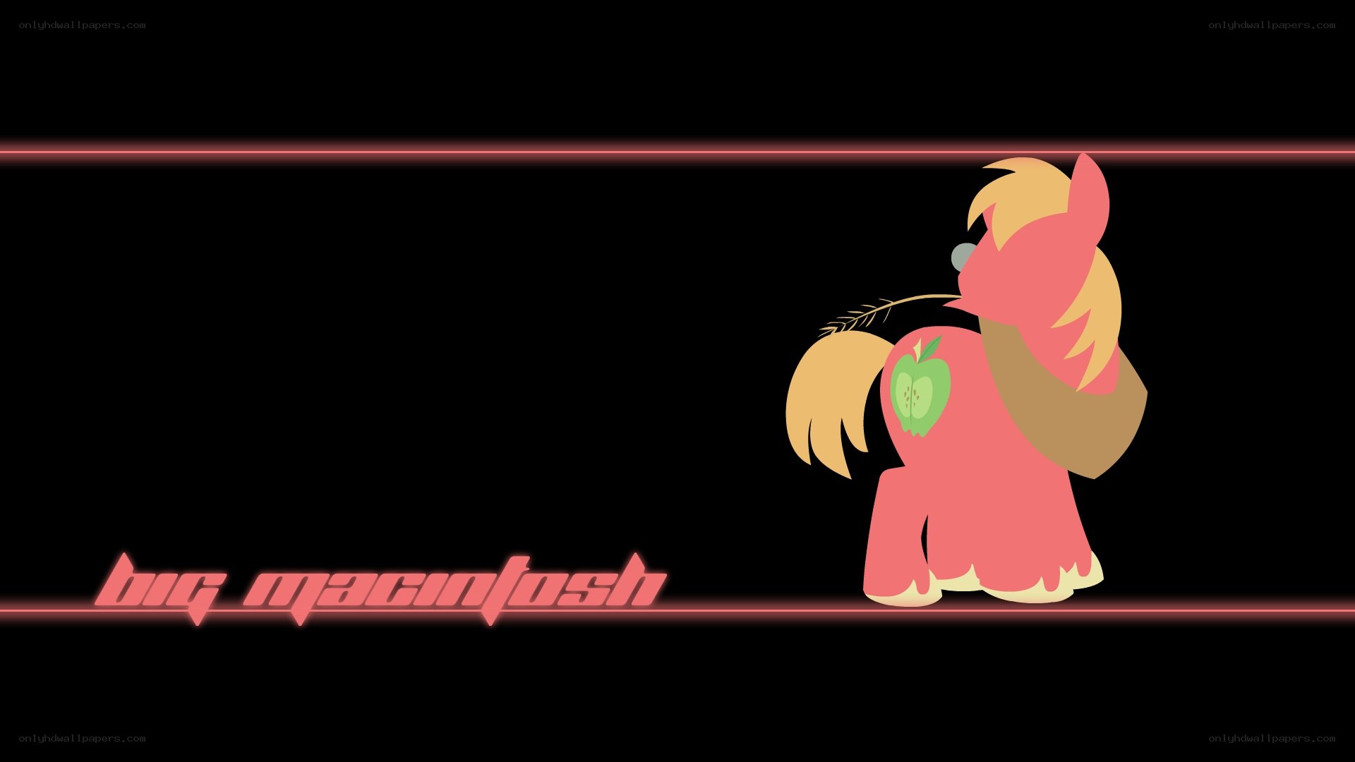 Big Macintosh character art