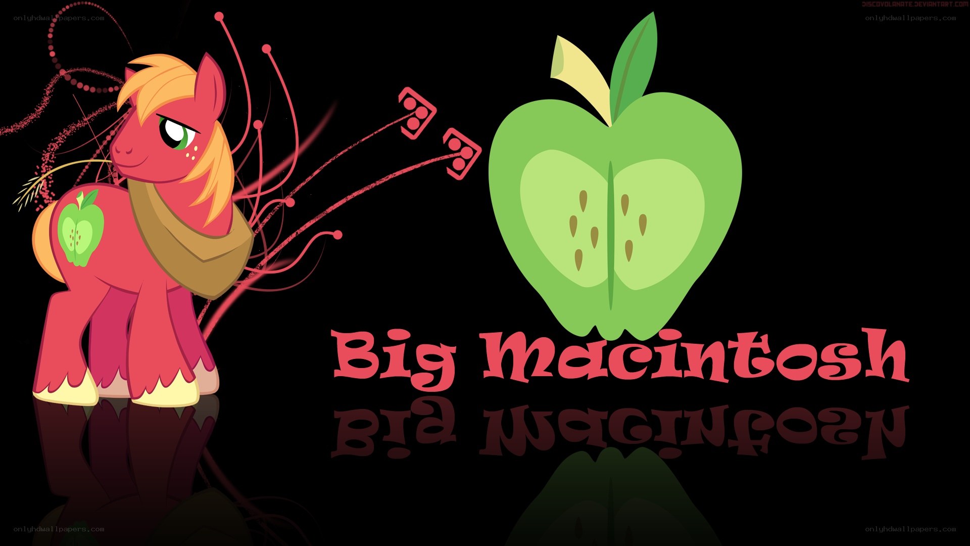 Big Macintosh pony art