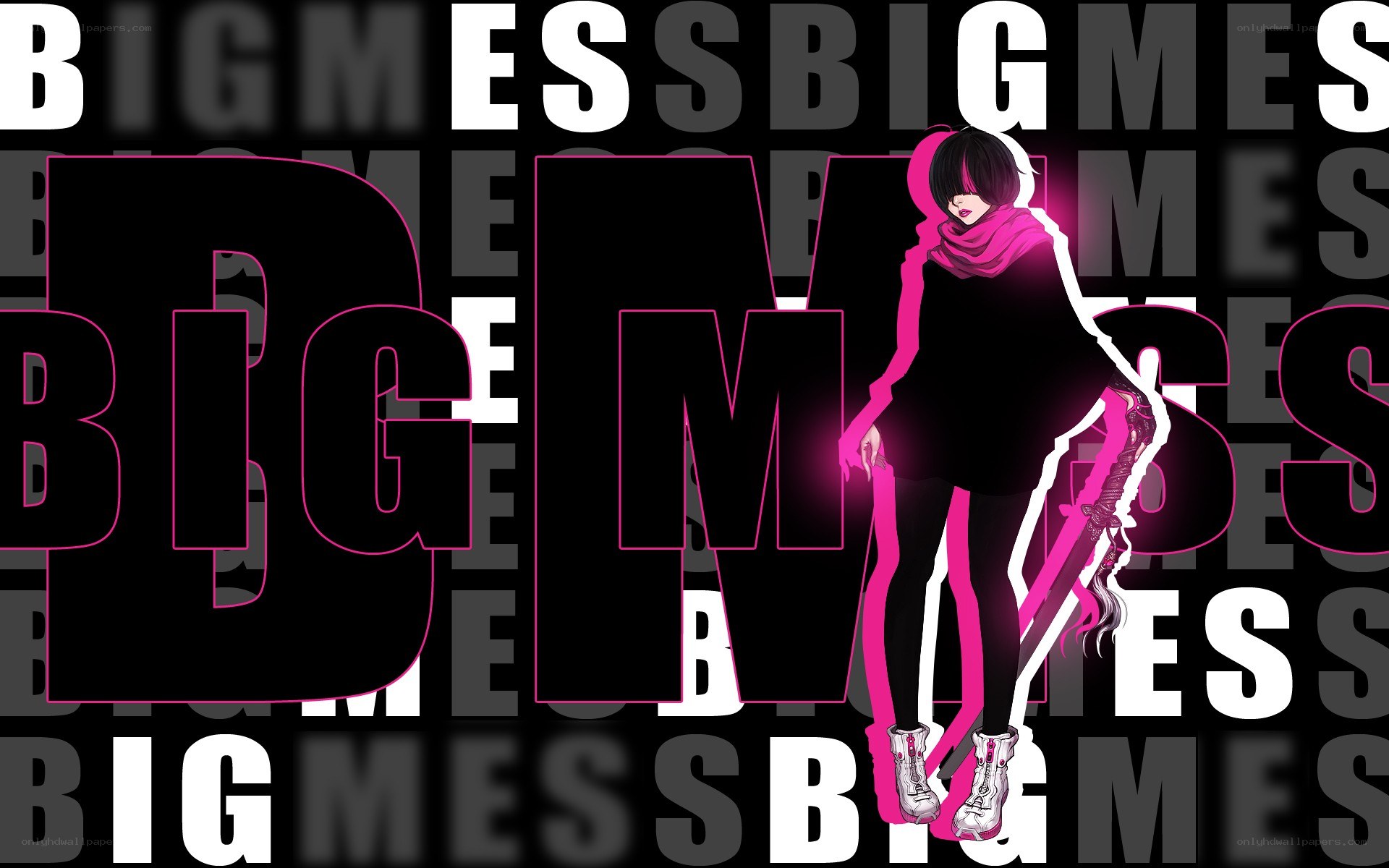 Big Mess character art