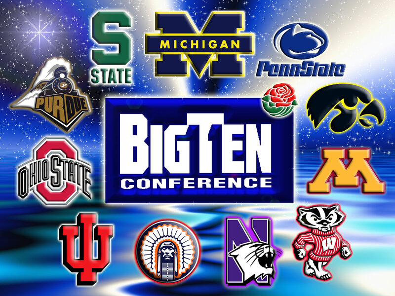 Big Ten Conference logos