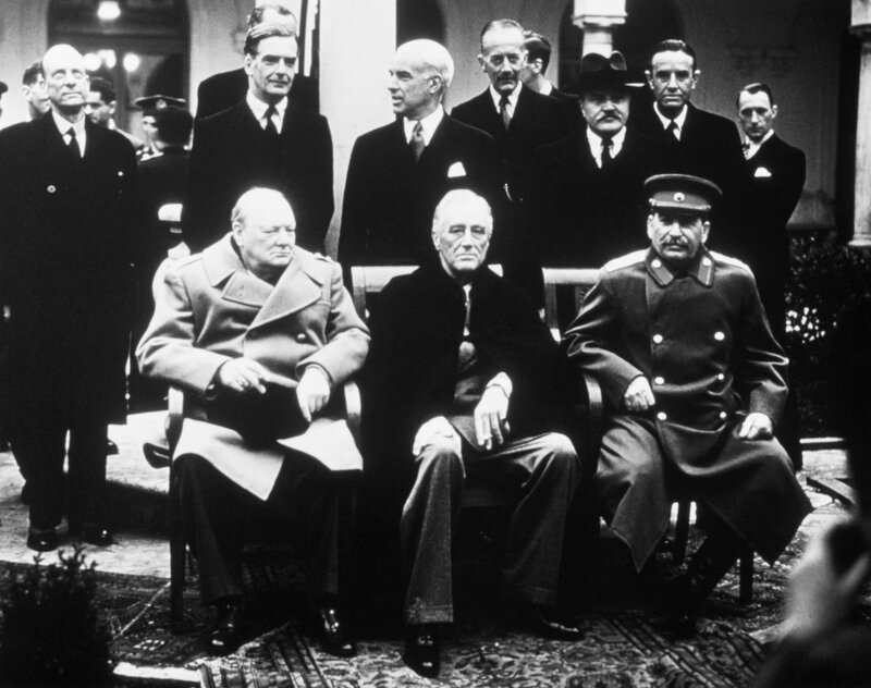 Big Three at Yalta Conference