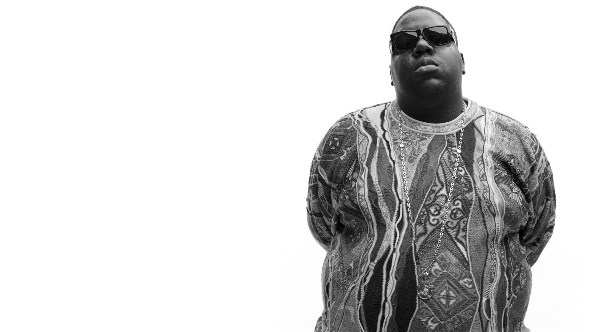 Biggie Smalls in sunglasses