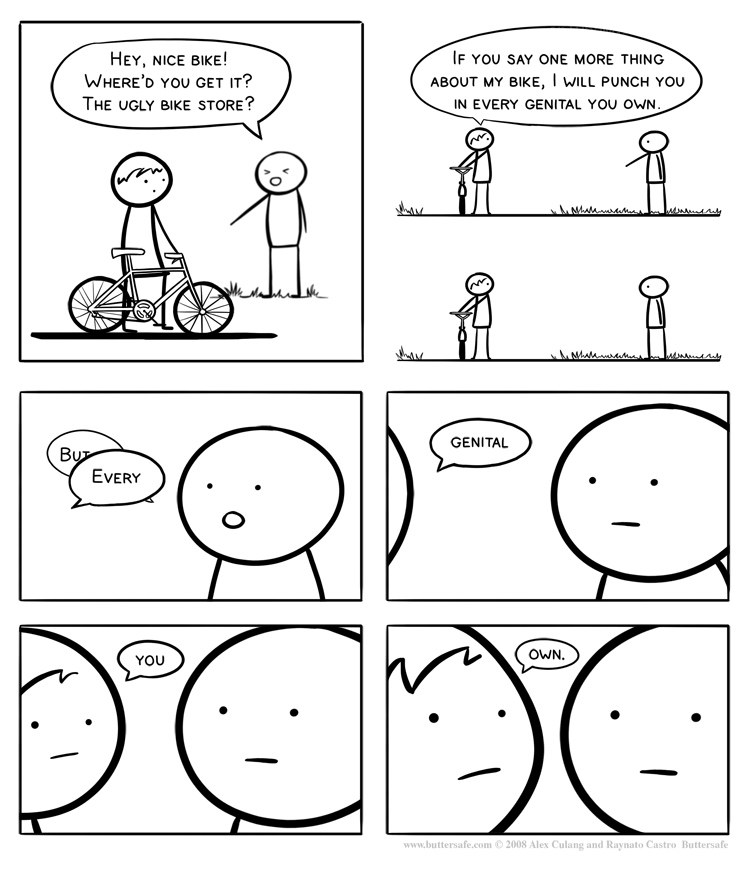 Bike Threat Comic