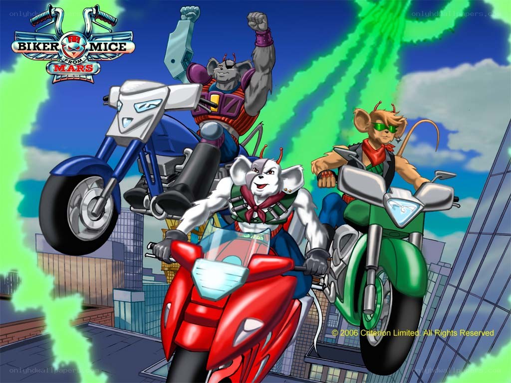 Biker Mice from Mars artwork