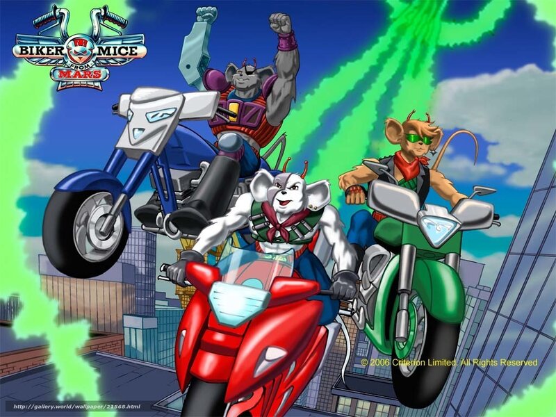 Biker Mice from Mars wallpaper