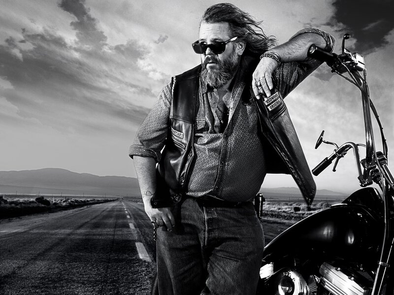 biker on open road