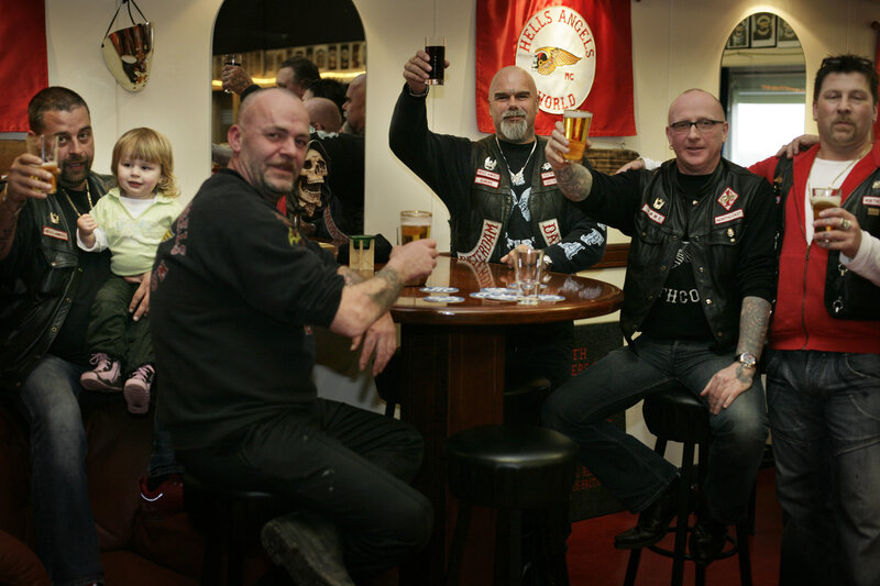 Bikers at a Bar