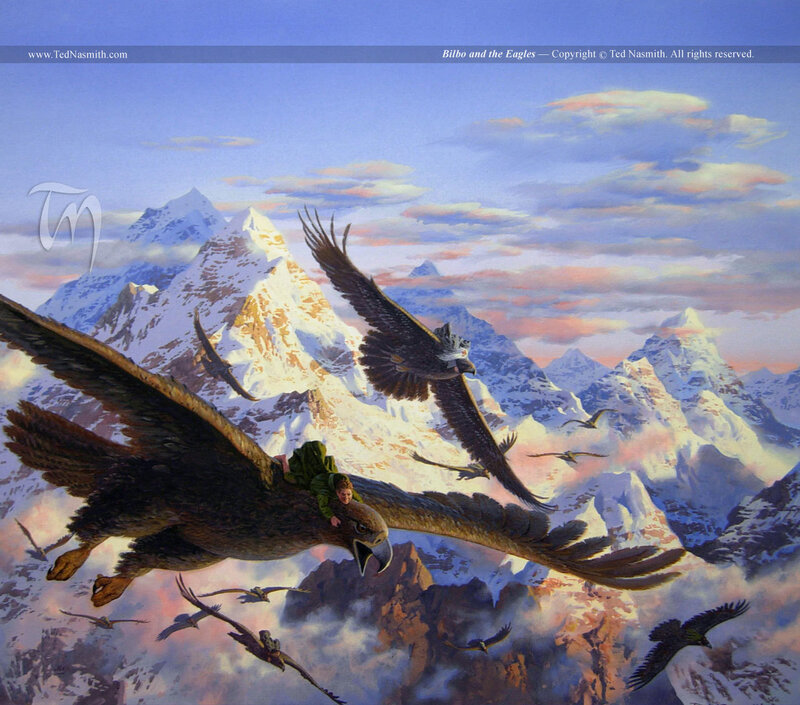 Bilbo and the Eagles