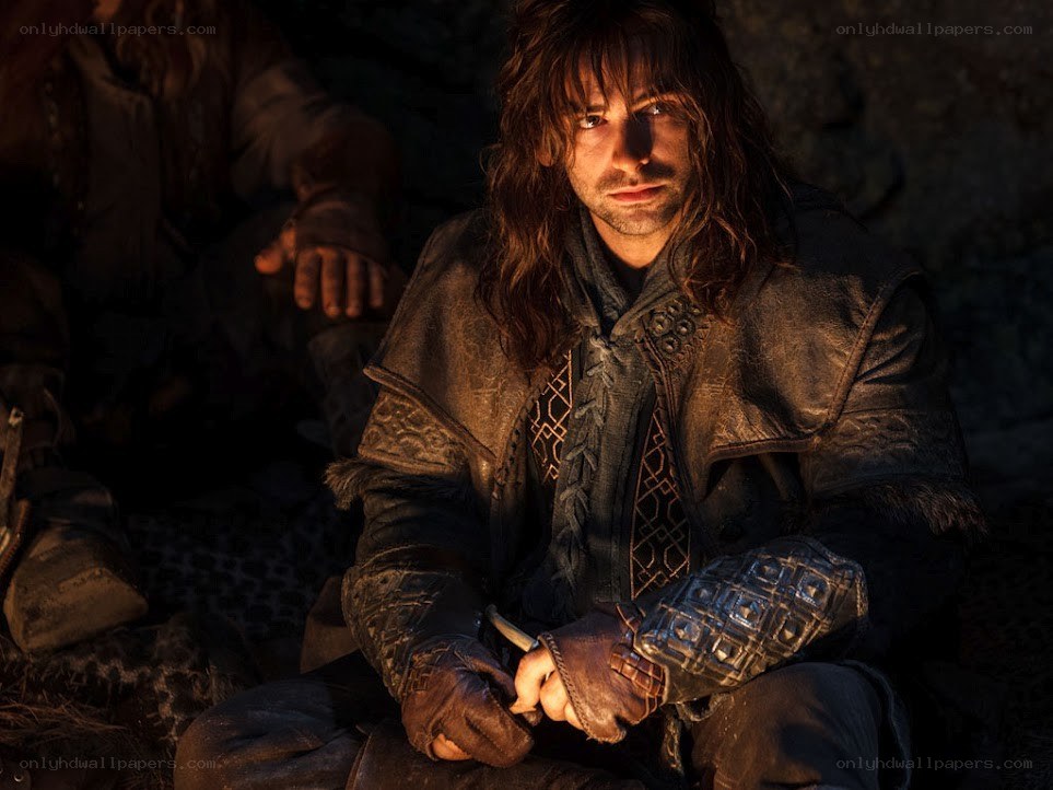 Bilbo Baggins in a cave