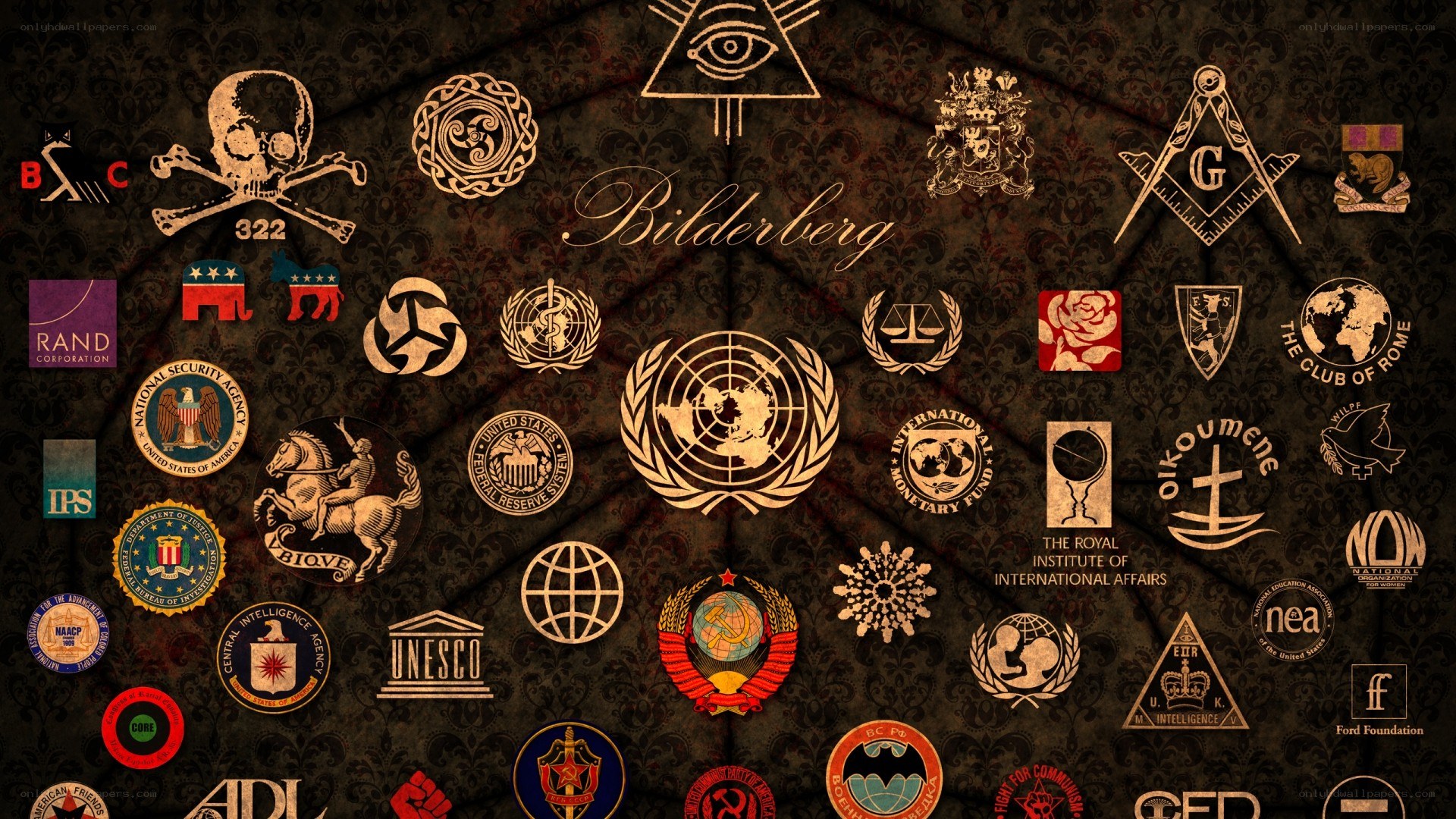 Bilderberg Group and related logos