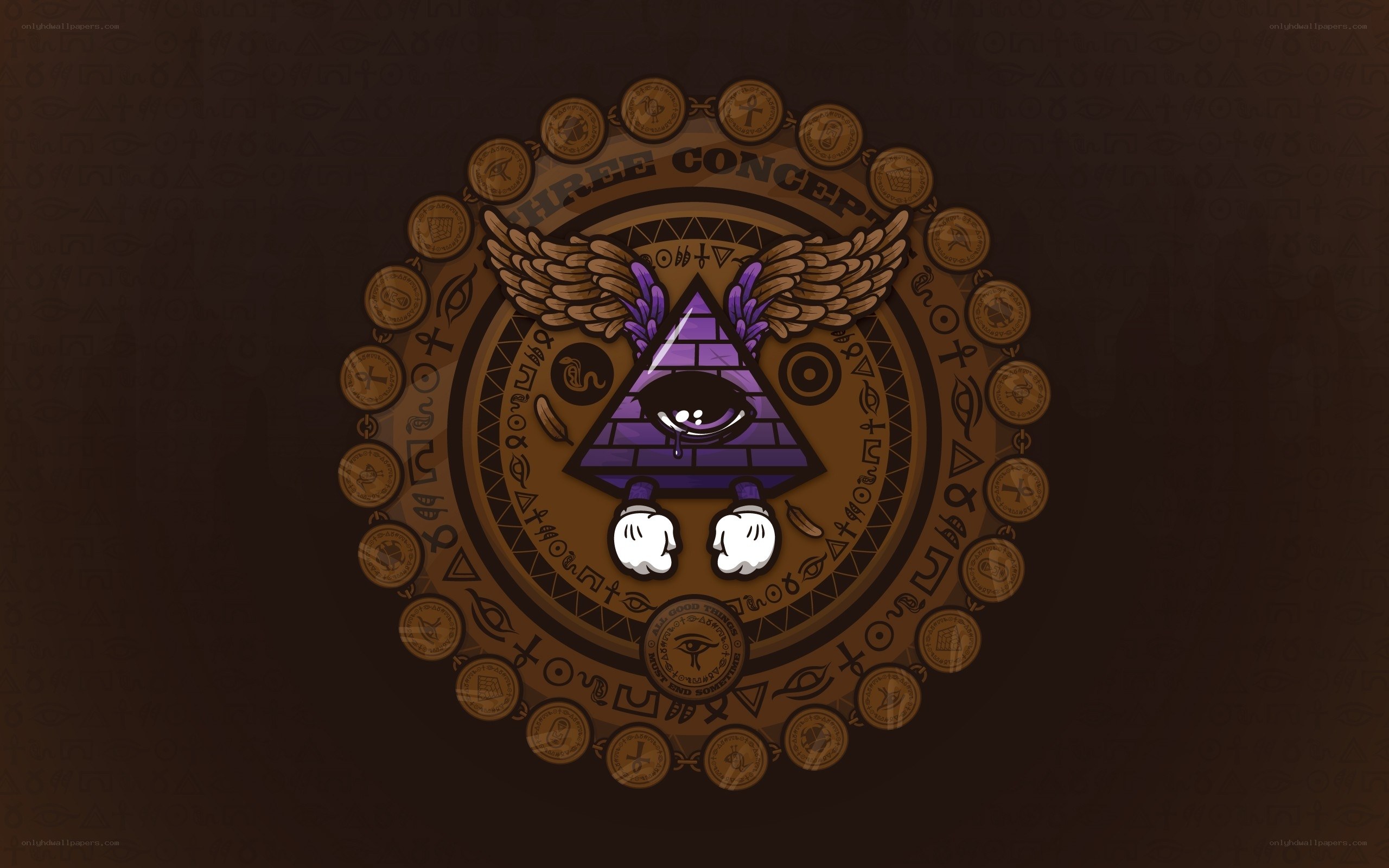 Bill Cipher pyramid symbol