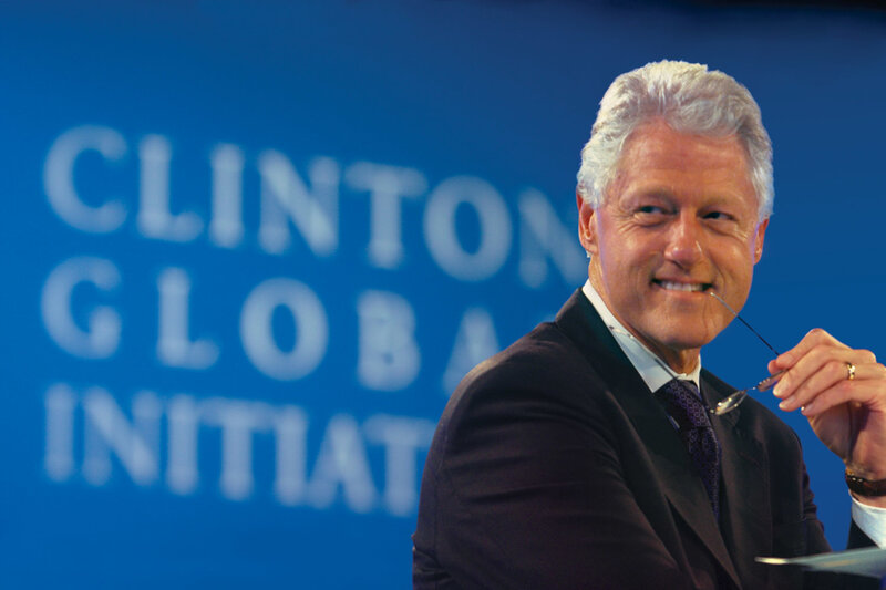 Bill Clinton at event