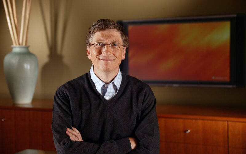 Bill Gates portrait
