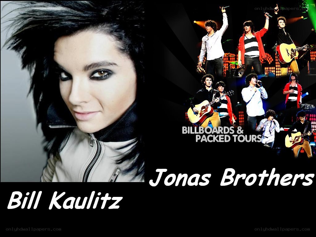 Bill Kaulitz and Jonas Brothers