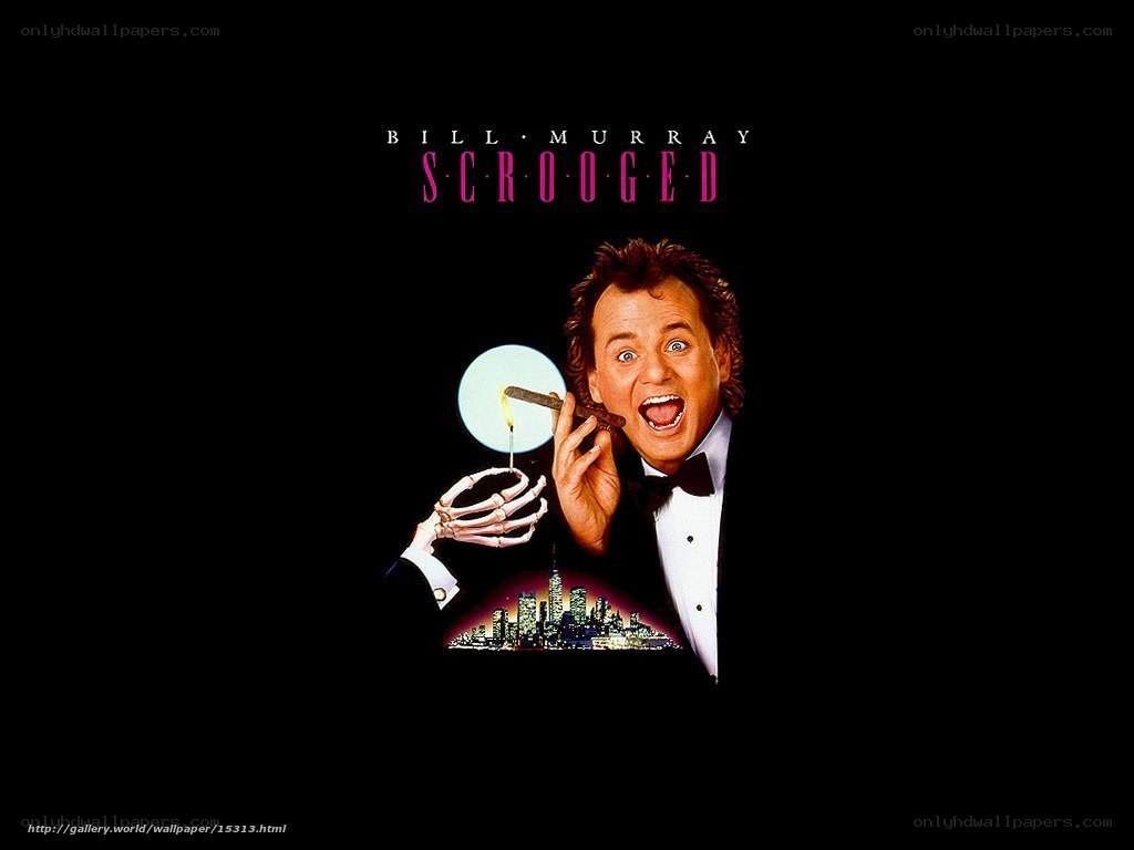 Bill Murray in Scrooge