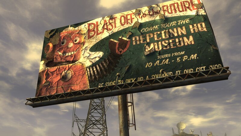 billboard for repconn museum