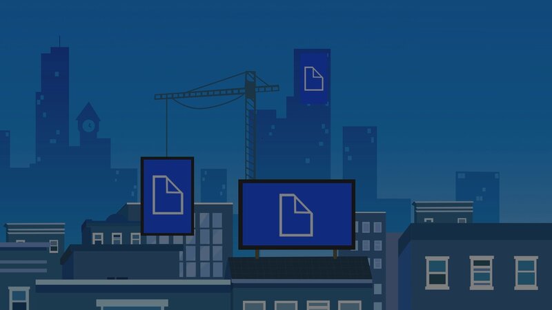 Billboards with Document Icons