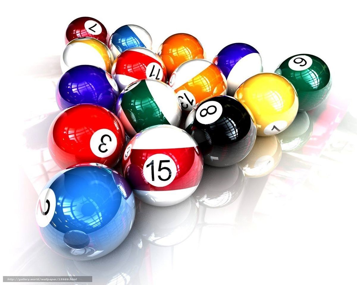 Billiard balls in a triangle