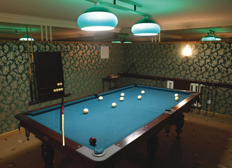 Billiards room with pool table