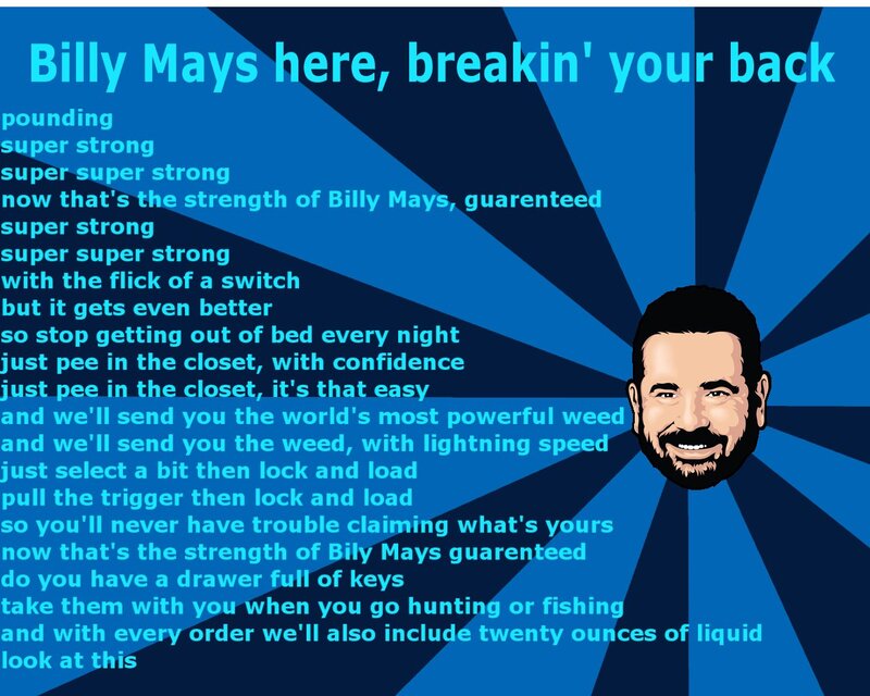 Billy Mays advertisement