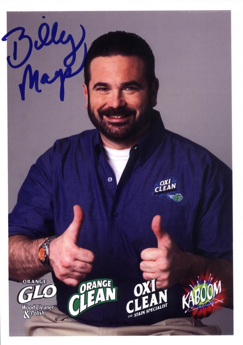 Billy Mays with OxiClean