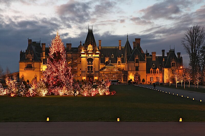 Biltmore Estate at Night