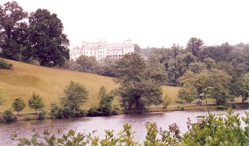 Biltmore Estate from the lake