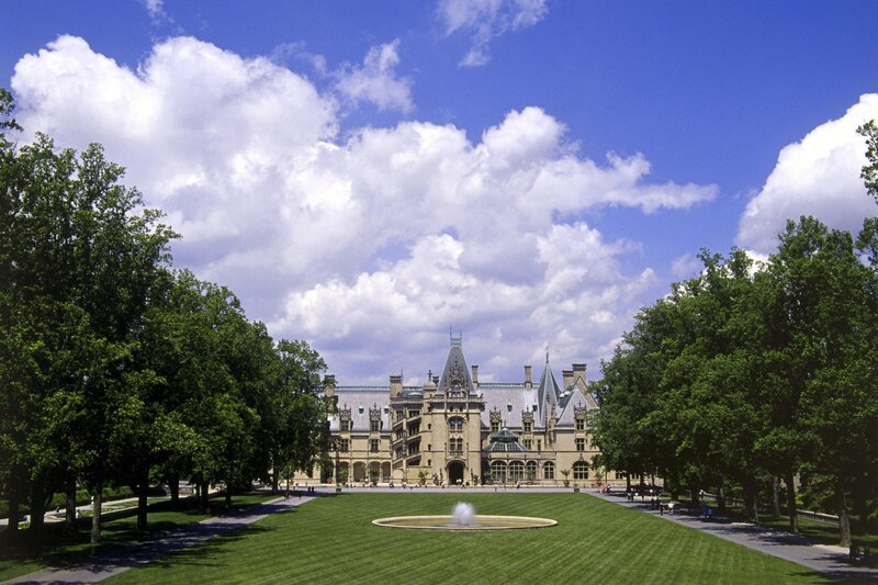Biltmore Estate on a sunny day