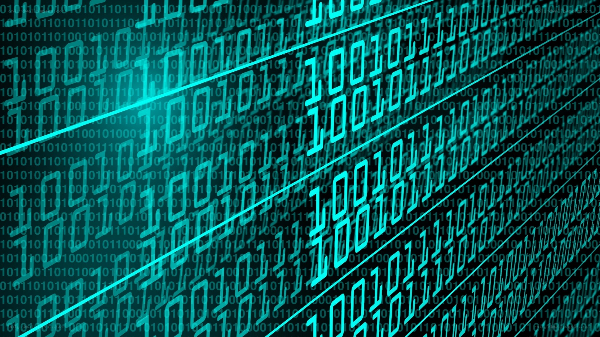 Binary code background