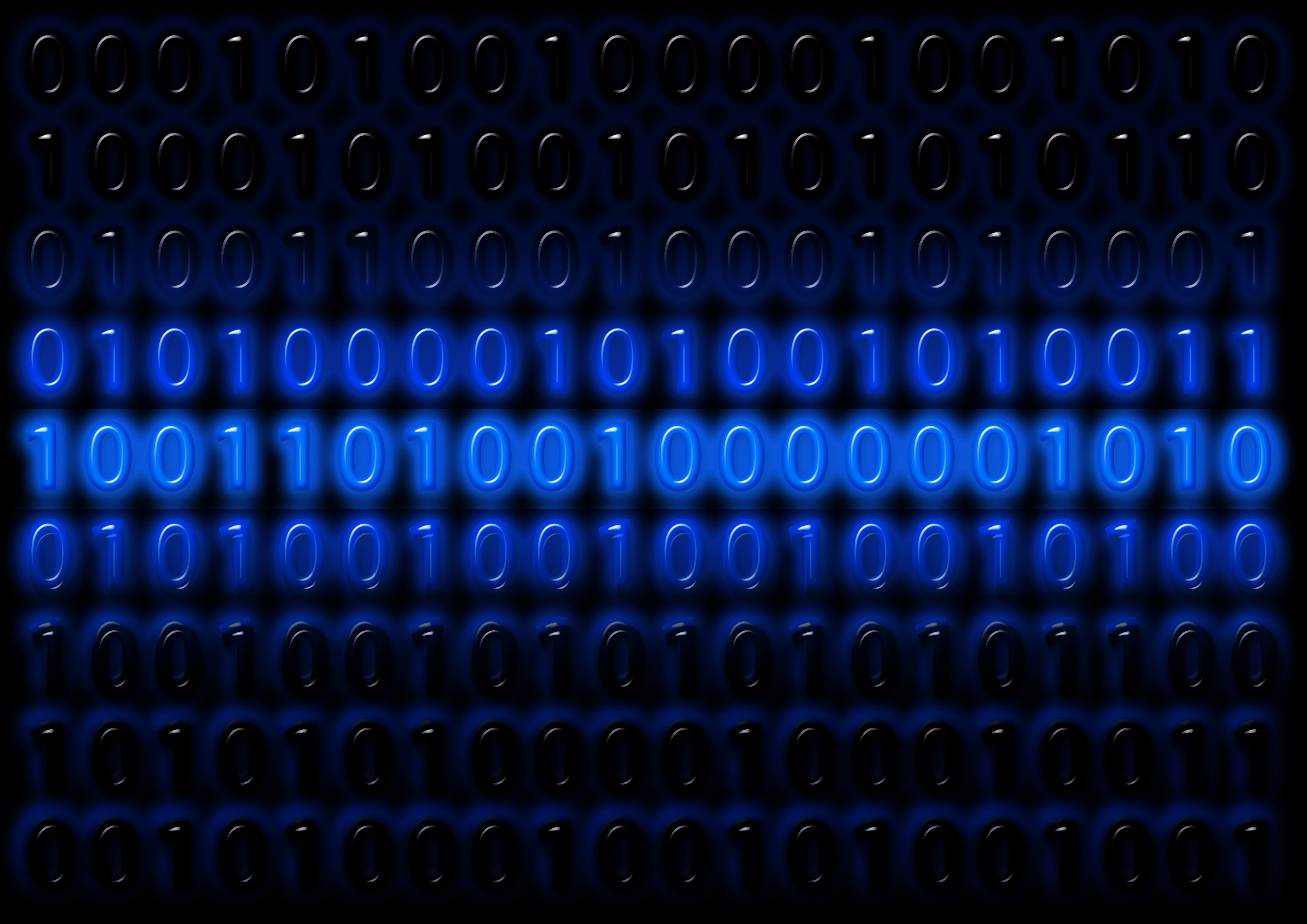 Binary code background