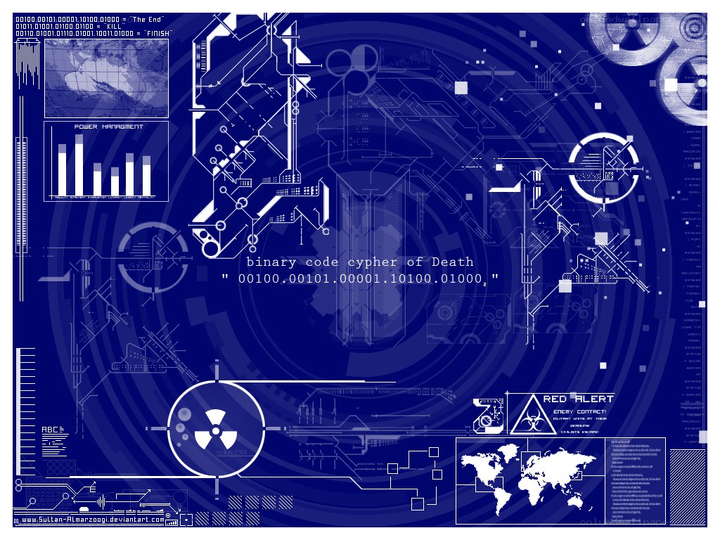 Binary code cypher of Death