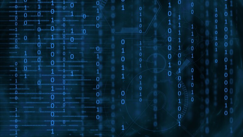 binary code digital background