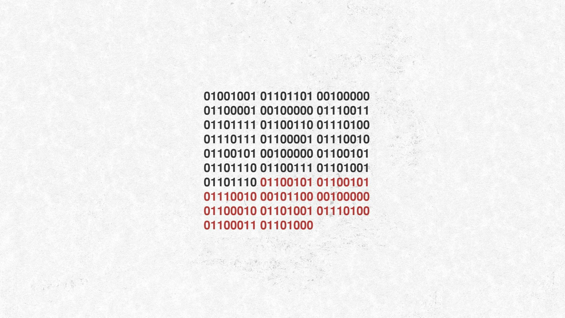 binary code on textured background