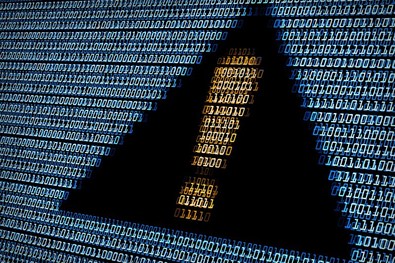 Binary Code Pattern — Blue