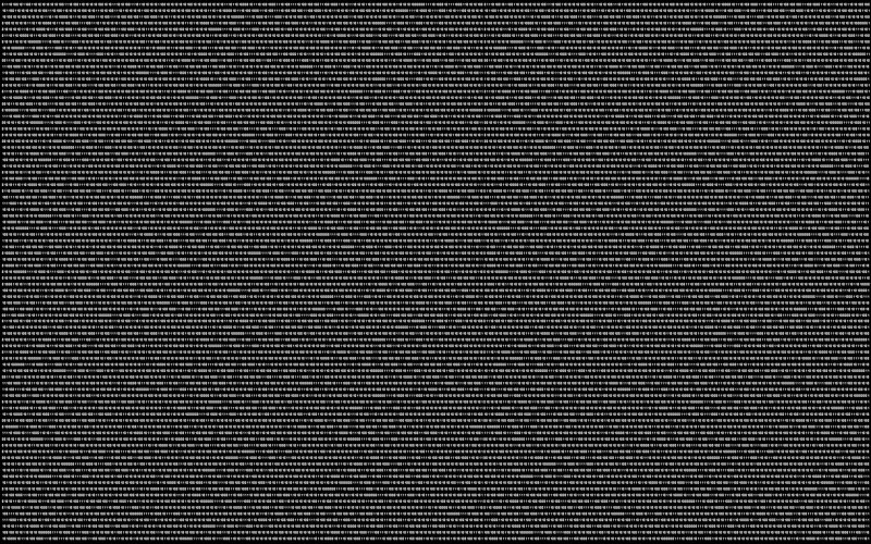 binary code pattern