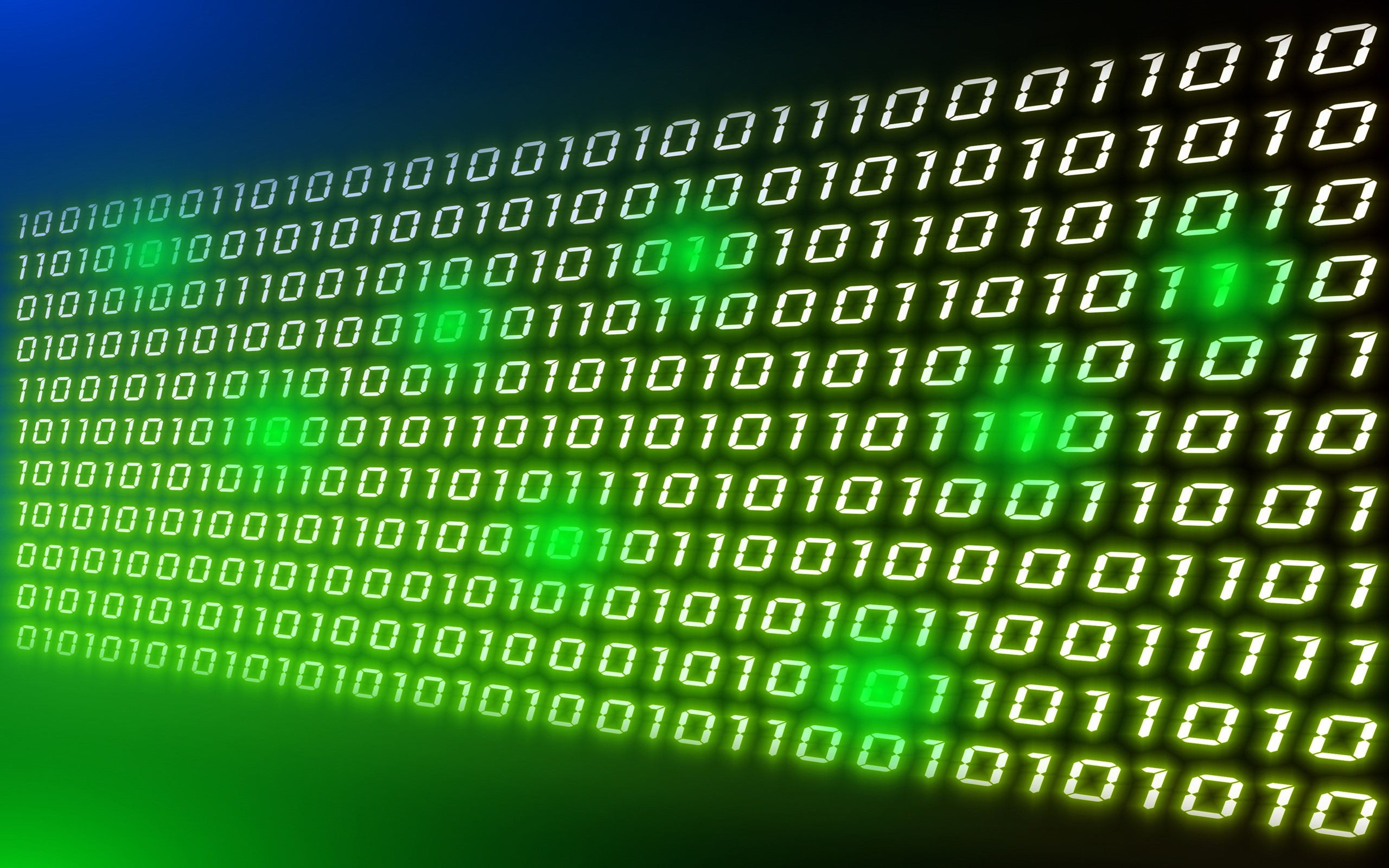 Binary code stream